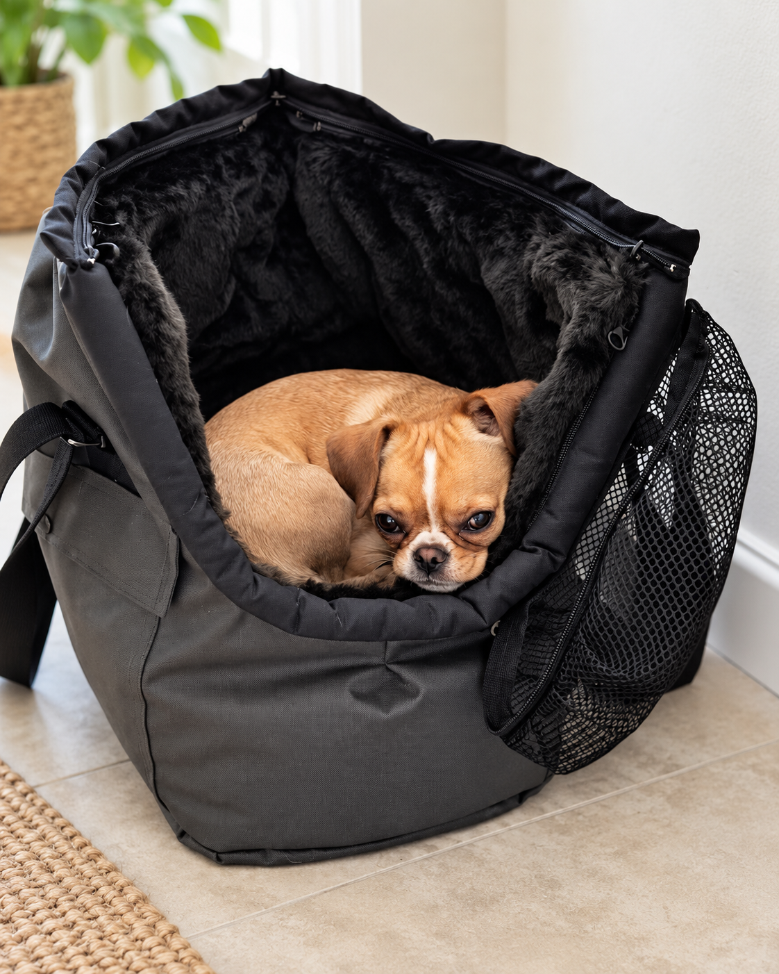 Welche Taschengröße passt Ihrem Hund?
