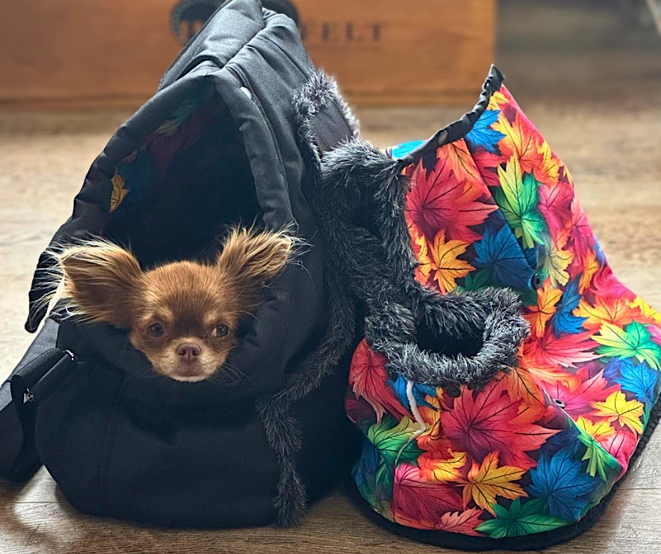 Your Lucy&Fly bag grows with you: order inserts, rain cover, and other extras