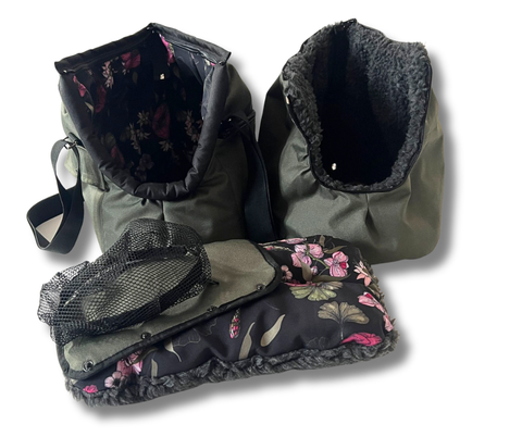 Wintertasche "In Khaki" / Gr. S, M, L, XL - Lieferzeit ca. 8 Wochen NACH Ihrer Bestellung