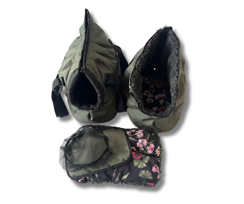 Wintertasche "In Khaki" / Gr. S, M, L, XL - Lieferzeit ca. 8 Wochen NACH Ihrer Bestellung