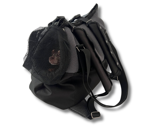 Hundetasche- Rucksack mit herausnehmbarem Inlay für Hunde bis 5 kg