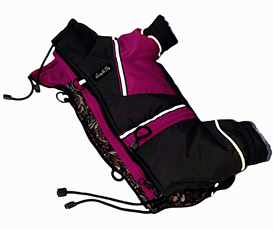 Petra - Wasserferte Wintermäntel für Weibchen mit Bauchschutz