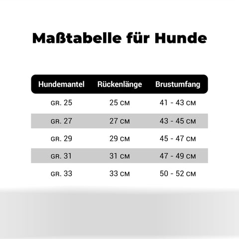 Für Rüden - "Mr. Flex" - Verstellbare Anzüge warm gefüttert mit Beinen / Gr. 25, 27, 29