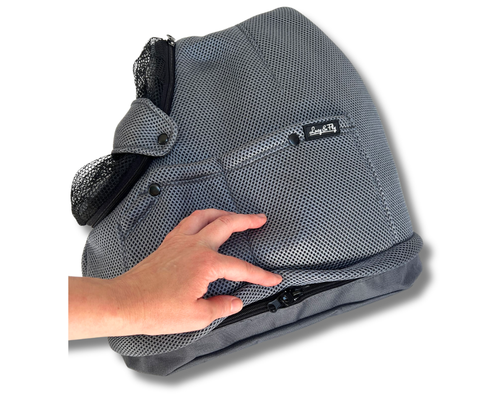Hundetasche mit herausnehmbarem Bodenfach für Leine, Leckerlis und kleine Dinge unterwegs