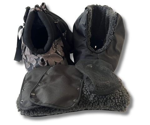 UNIKAT Sommertasche-Rucksack für kleine Hunde bis 2,5 kg von Lucy & Fly, multifunktionale Hundetasche Größe S