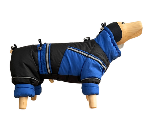 For male dogs - "Peter" - winter coat with legs