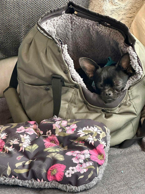 Wintertasche "In Khaki" / Gr. S, M, L, XL - Lieferzeit ca. 8 Wochen NACH Ihrer Bestellung