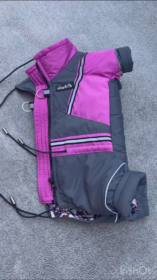 Petra - Wasserferte Wintermäntel für Weibchen mit Bauchschutz