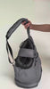 3-in-1 Sling-Hundetasche Ocean Grau mit Sicherheits-Fensternetz und herausnehmbarem Inlay-Täschchen