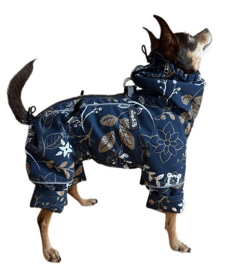 Wilma - Softshell dog coats with light lining for females