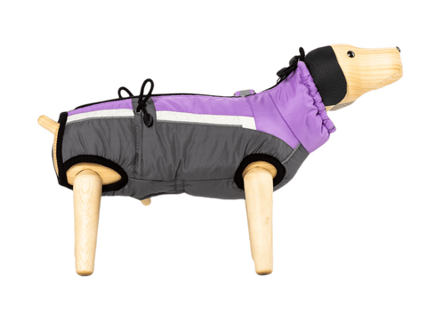 Winter coat "Bruno" for male dogs with belly protection